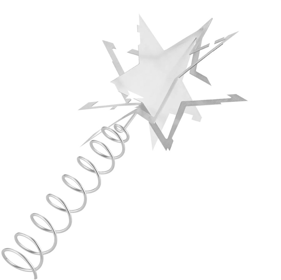 blomus KITAI Baumspitze H26 cm, Silber