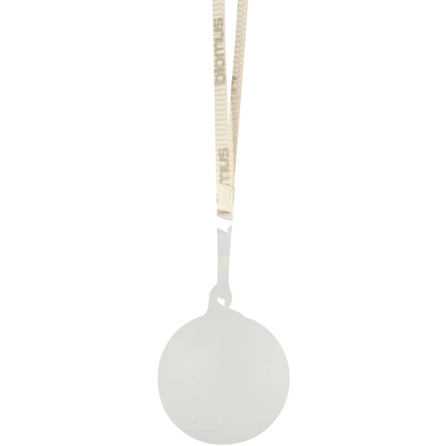 blomus JUHLA Weihnachtskugel 2er Set 9 cm, Clear