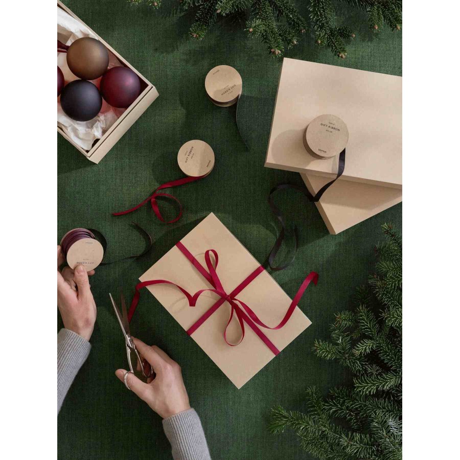 blomus JUHLA Weihnachtskugel 2er Set 9 cm, Coffee