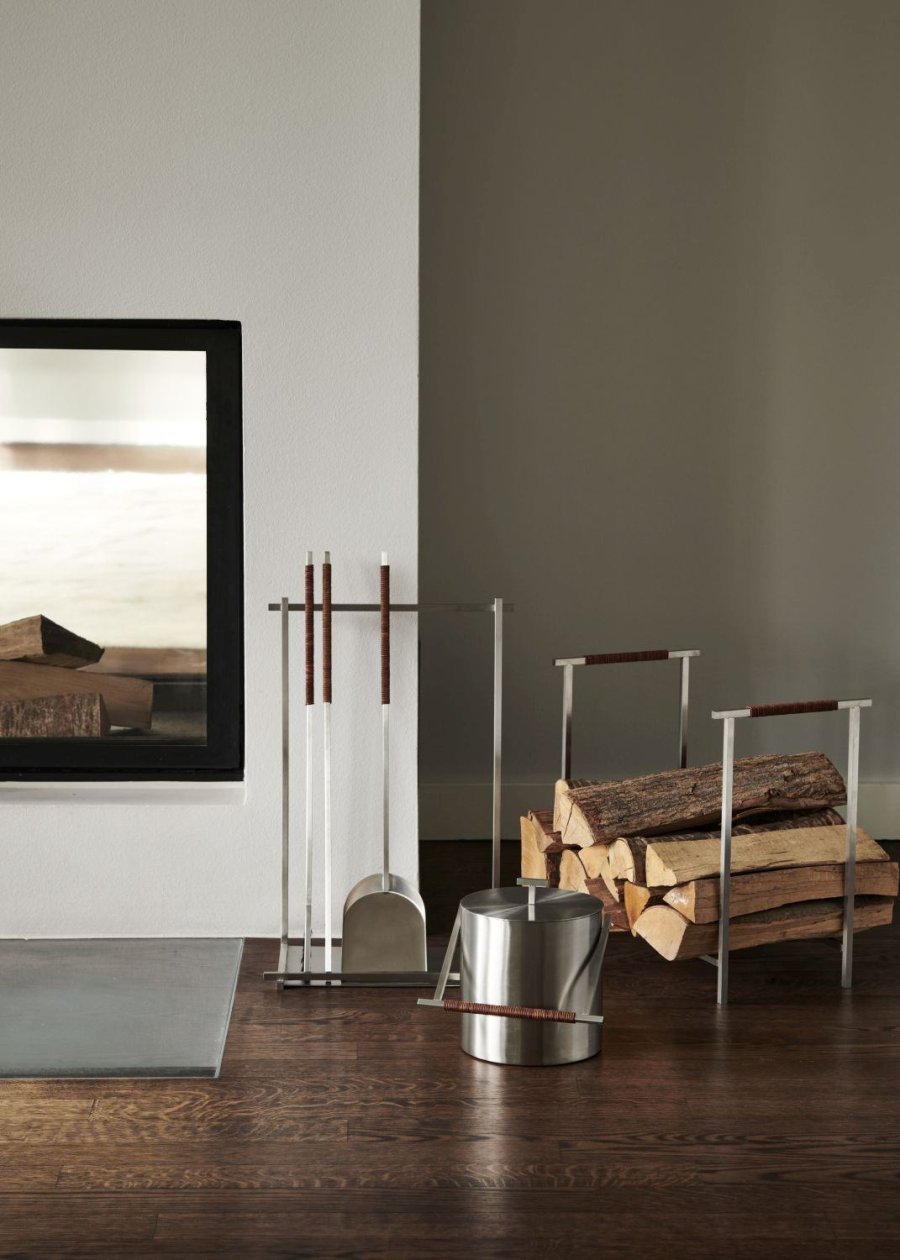 blomus ASKA Holzst&auml;nder 40x46 cm, Edelstahl