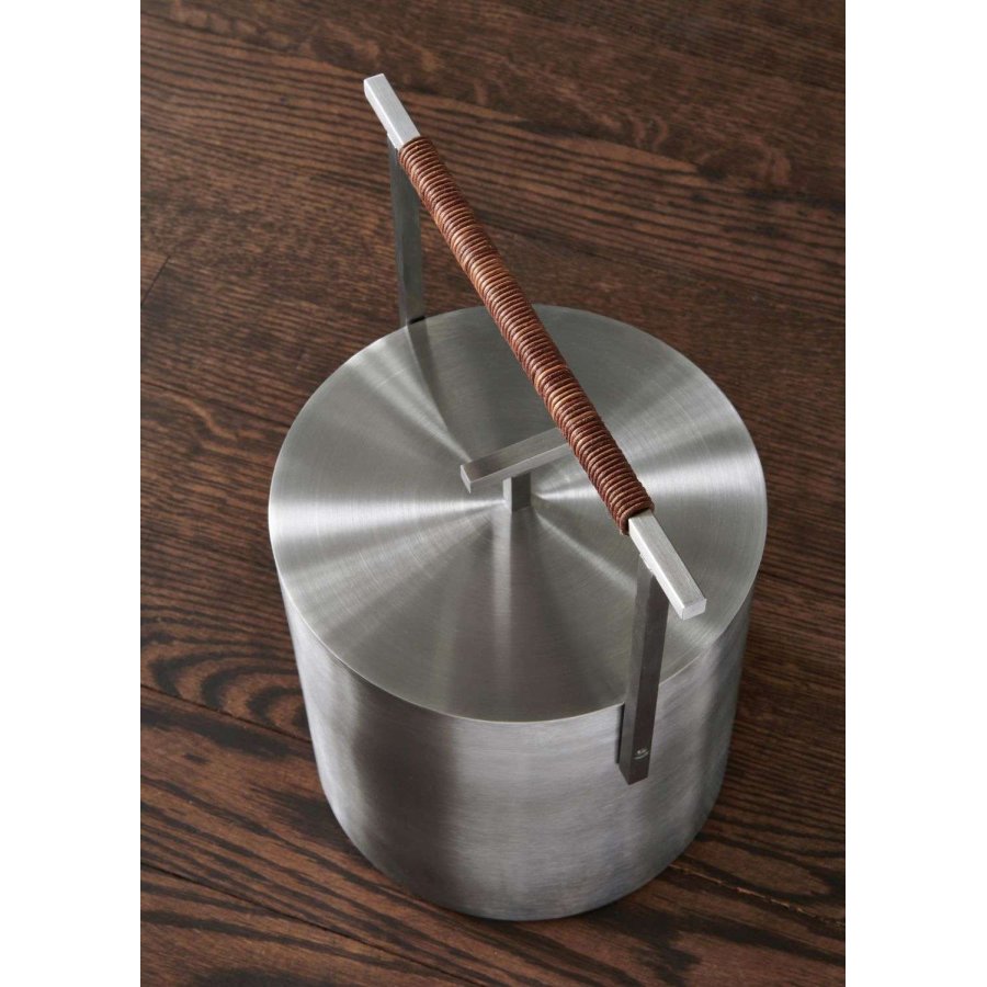 blomus ASKA Ascheeimer H29 cm, Edelstahl
