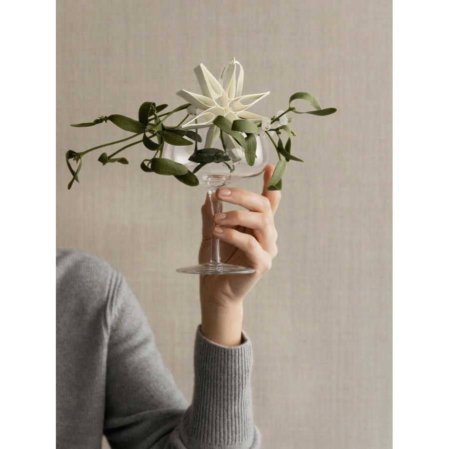 blomus KAZARY Ornament Stern 4er Set 10 cm, Moonbeam