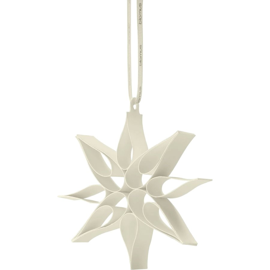 blomus KAZARY Ornament Stern 4er Set 10 cm, Moonbeam