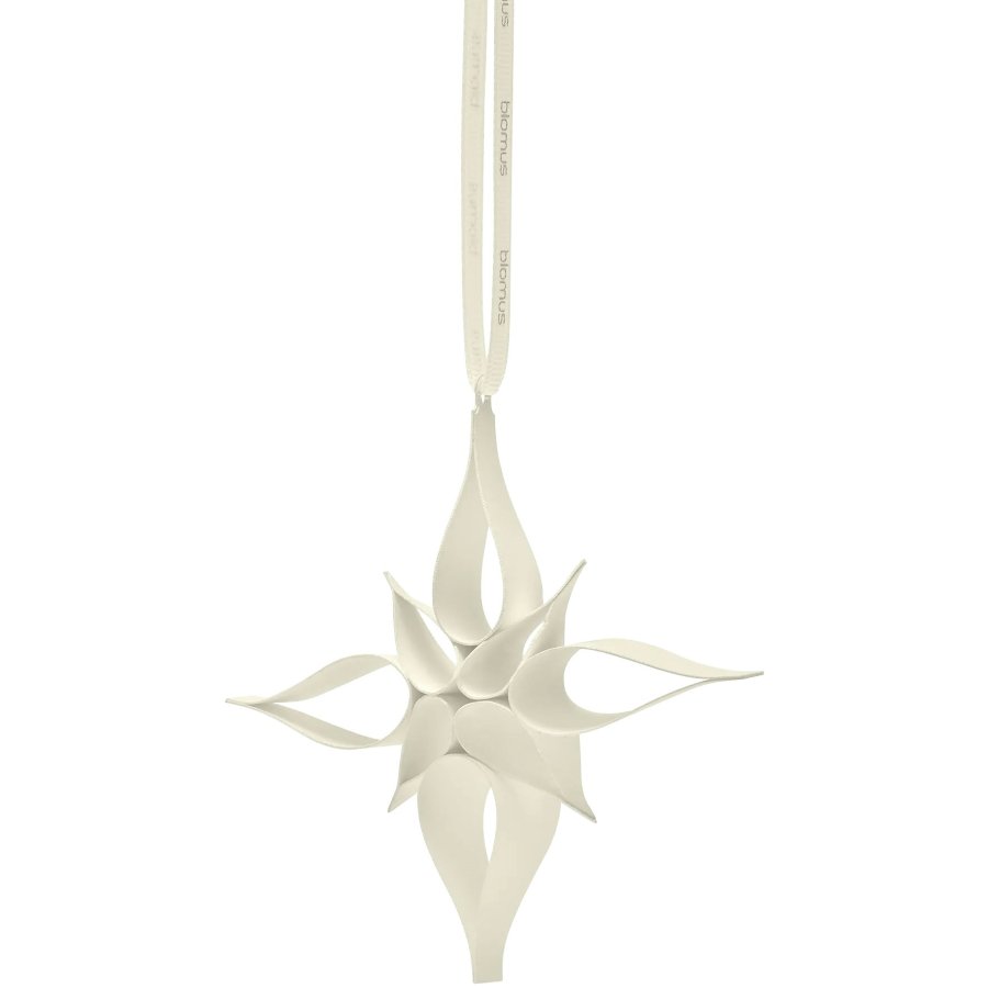 blomus KAZARY Ornament Kristall 4er Set 10 cm, Moonbeam