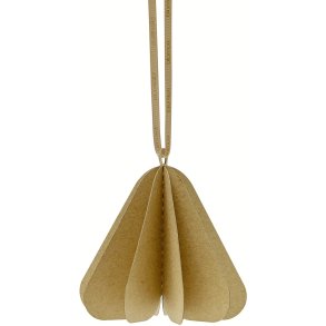 blomus KAZARY Ornament Glocke 4er Set 7 cm, Tan