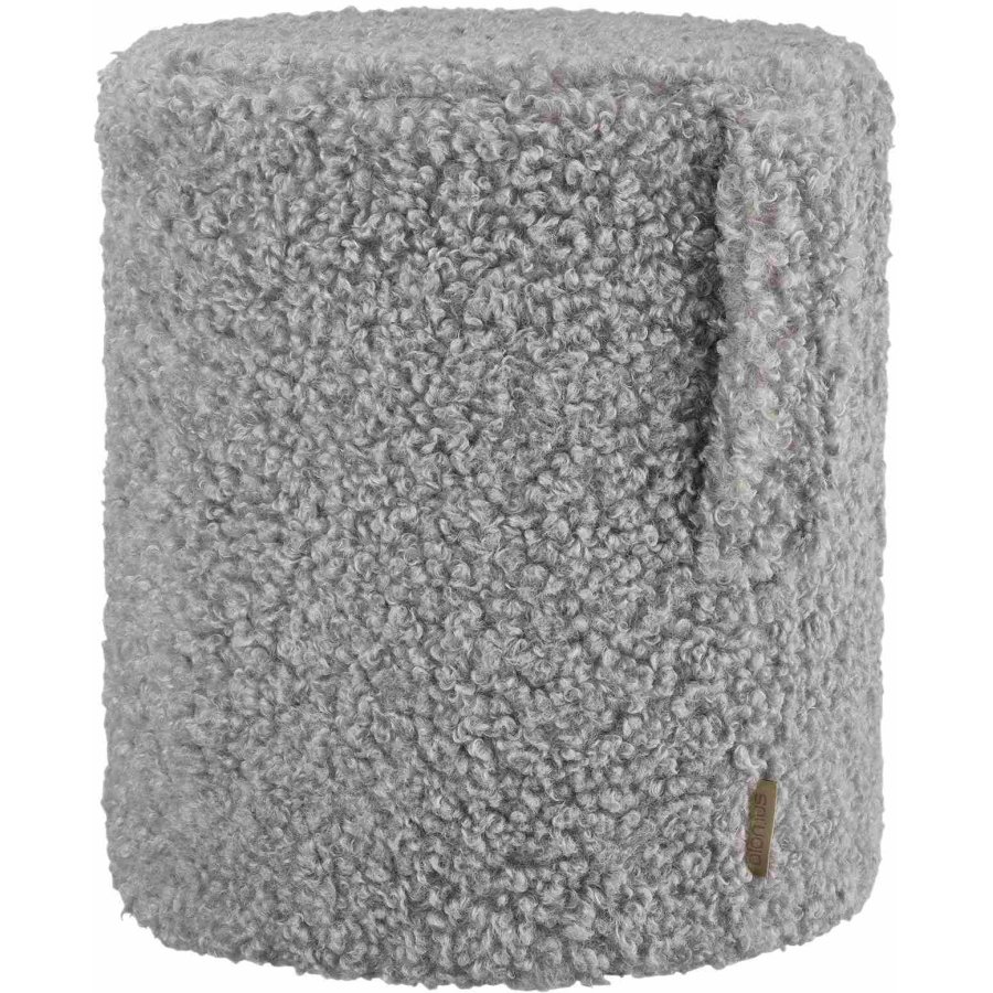 blomus TEDDY Sitzpouf H40 cm, Sharkskin