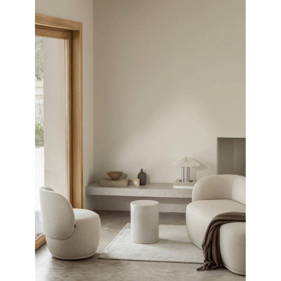 blomus TORU Beistelltisch H43 cm, Lily White