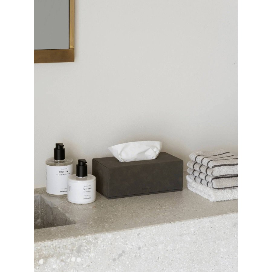 blomus SAHLA Serviettenbox 25x13 cm, Pewter