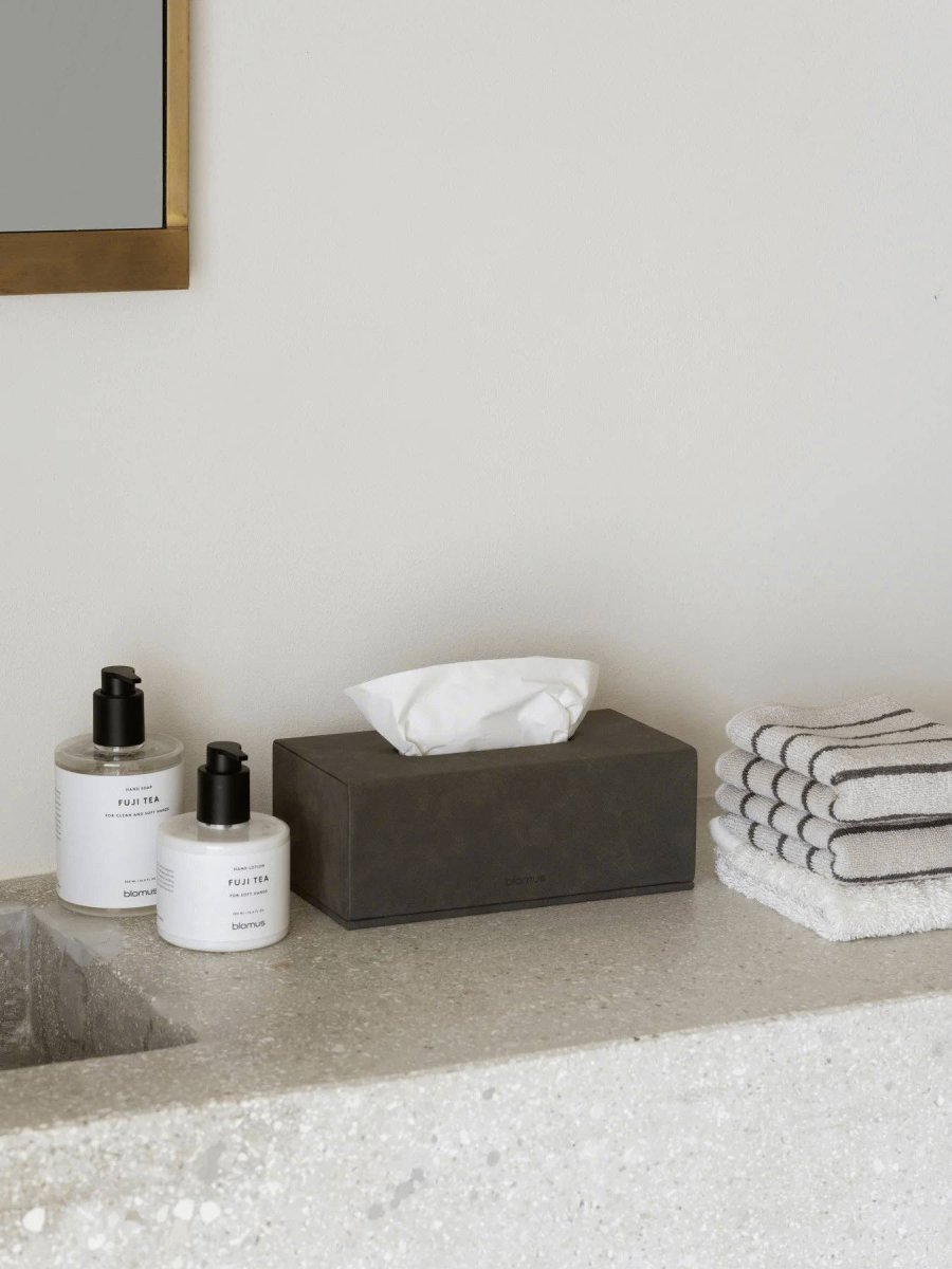 blomus SAHLA Serviettenbox 25x13 cm, Pewter