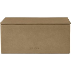 blomus SAHLA Schmuckkästchen 10x22 cm, Indisches Tan