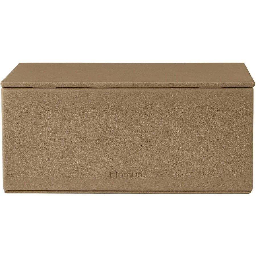 blomus SAHLA Schmuckkästchen 10x22 cm, Indisches Tan
