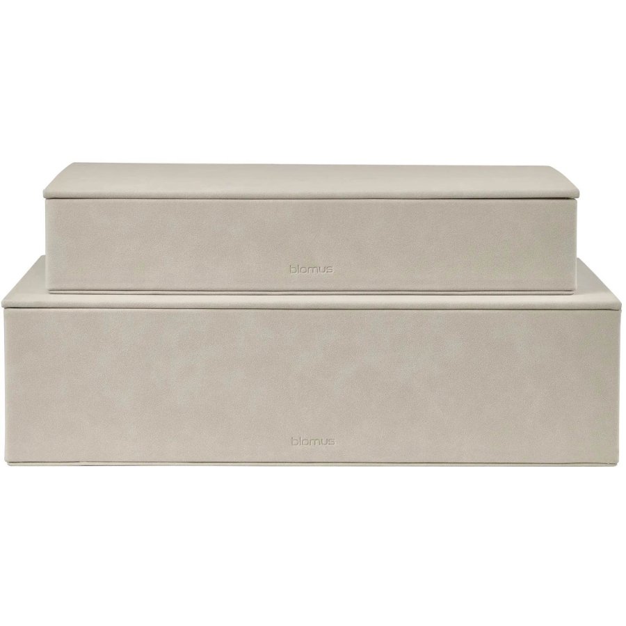 blomus SAHLA Aufbewahrungsbox 2er Set 40x30 cm, Nomad