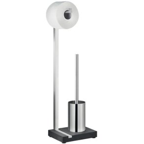 blomus MENOTO Toiletbutler m. Lille Brste H65 cm, Mat Rustfrit Stl