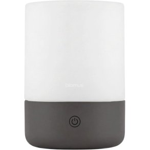 blomus CALMA Akku-Tischlampe LED H13 cm, Granite Gray