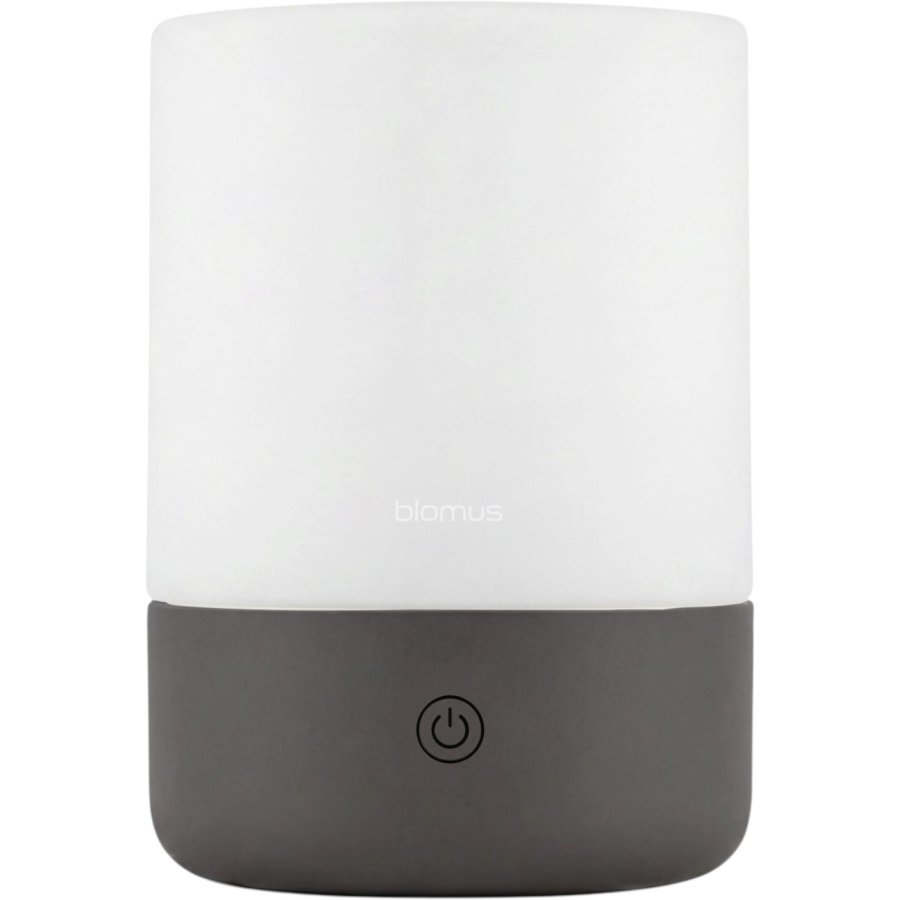 blomus CALMA Akku-Tischlampe LED H13 cm, Granite Gray