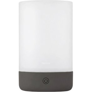 blomus CALMA Akku-Tischlampe LED H19 cm, Granite Gray