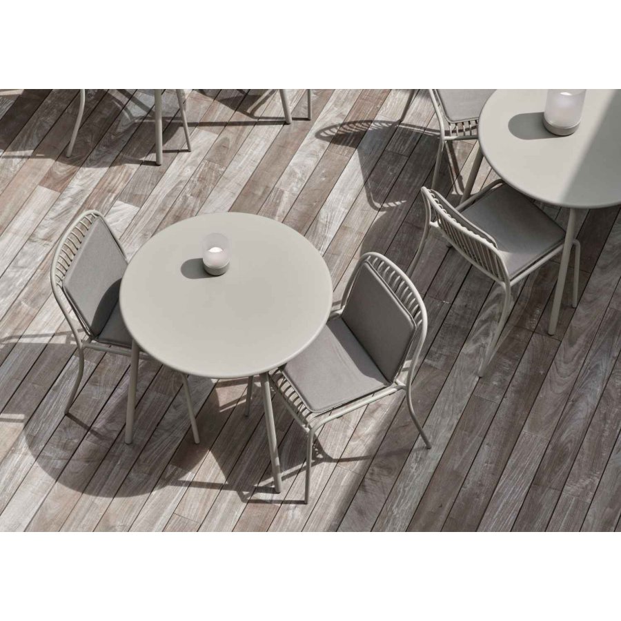 blomus CALMA Akku-Tischlampe LED H22 cm, Silk Gray
