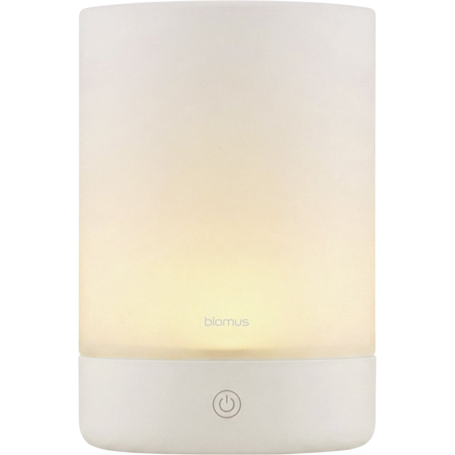 blomus CALMA Akku-Tischlampe LED H22 cm, Silk Gray