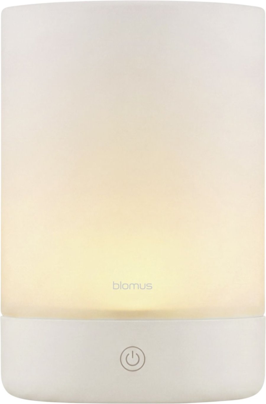 blomus CALMA Akku-Tischlampe LED H22 cm, Silk Gray