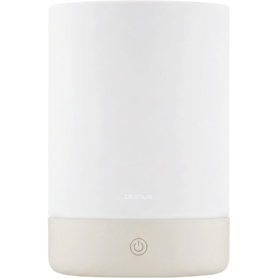 blomus CALMA Akku-Tischlampe LED H22 cm, Silk Gray