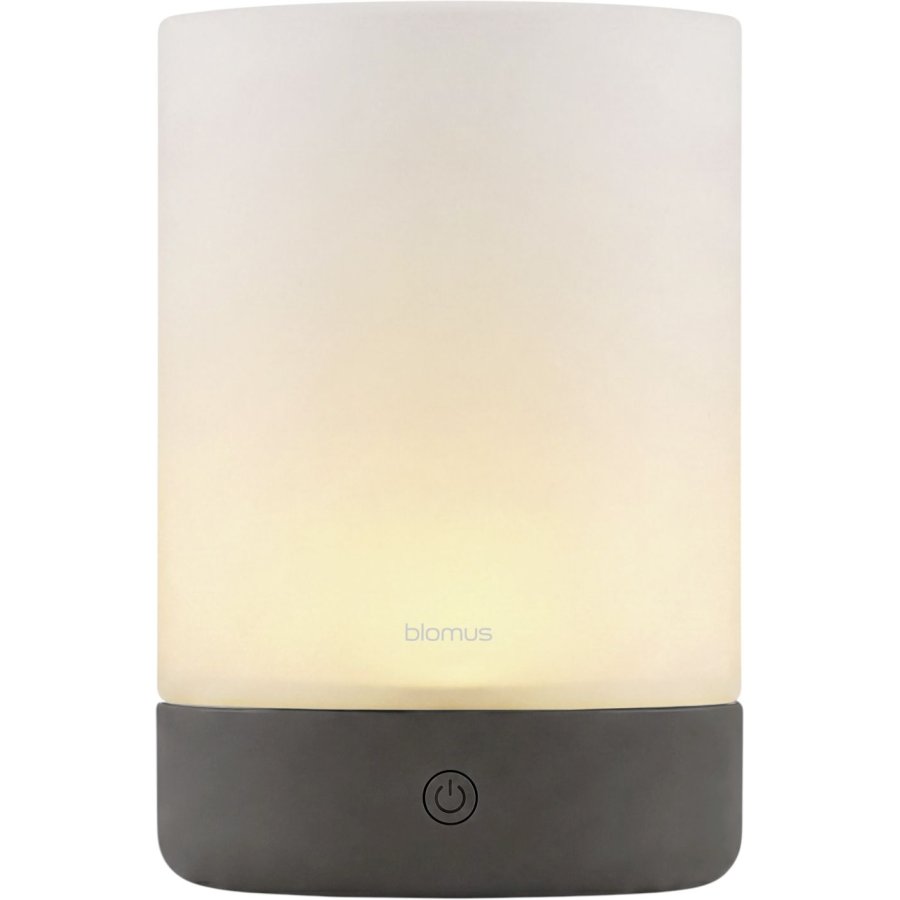 blomus CALMA Akku-Tischlampe LED H22 cm, Granite Gray
