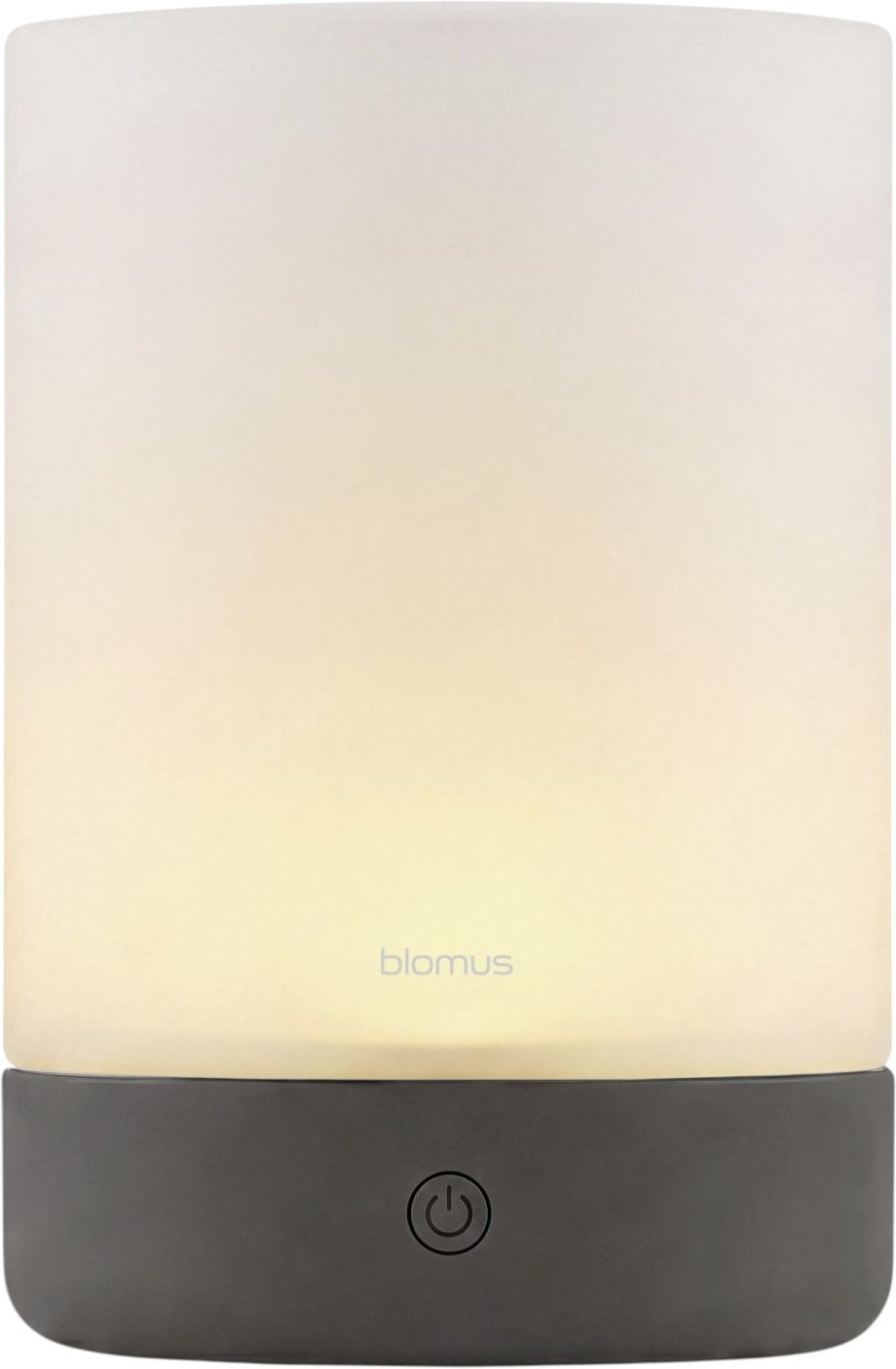 blomus CALMA Akku-Tischlampe LED H22 cm, Granite Gray