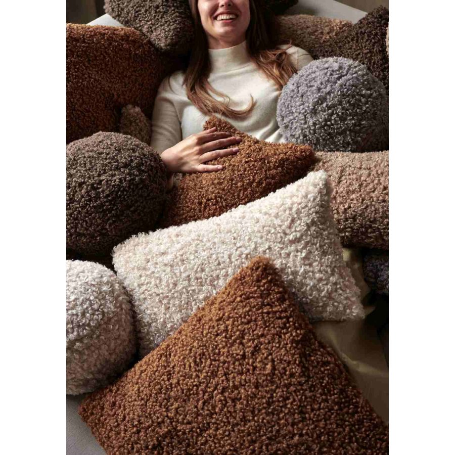 blomus TEDDY Kissen �26 cm, Moonbeam