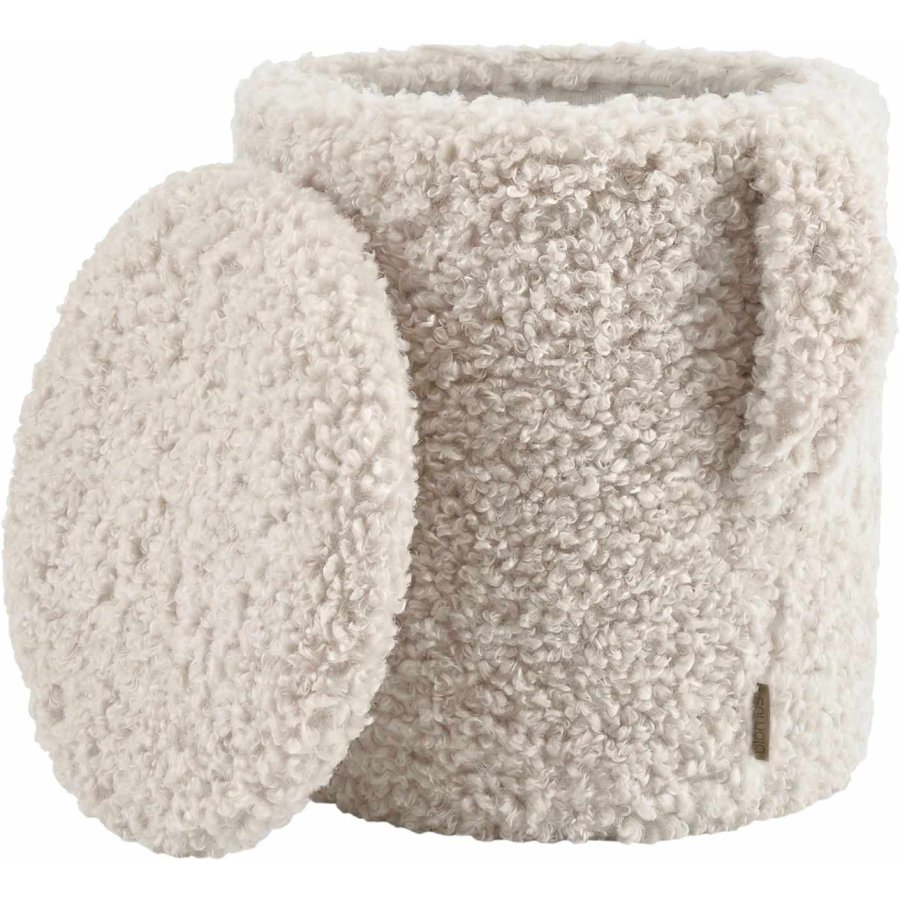 blomus TEDDY Puf m. Opbevaring H40 cm, Moonbeam