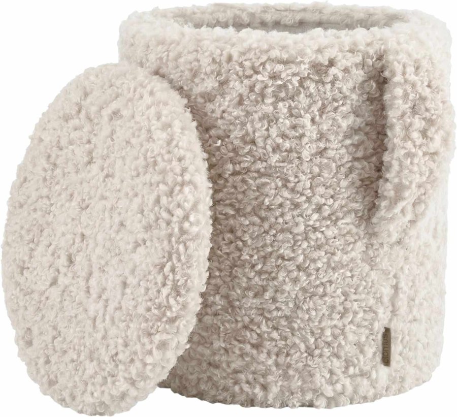 blomus TEDDY Puf m. Opbevaring H40 cm, Moonbeam