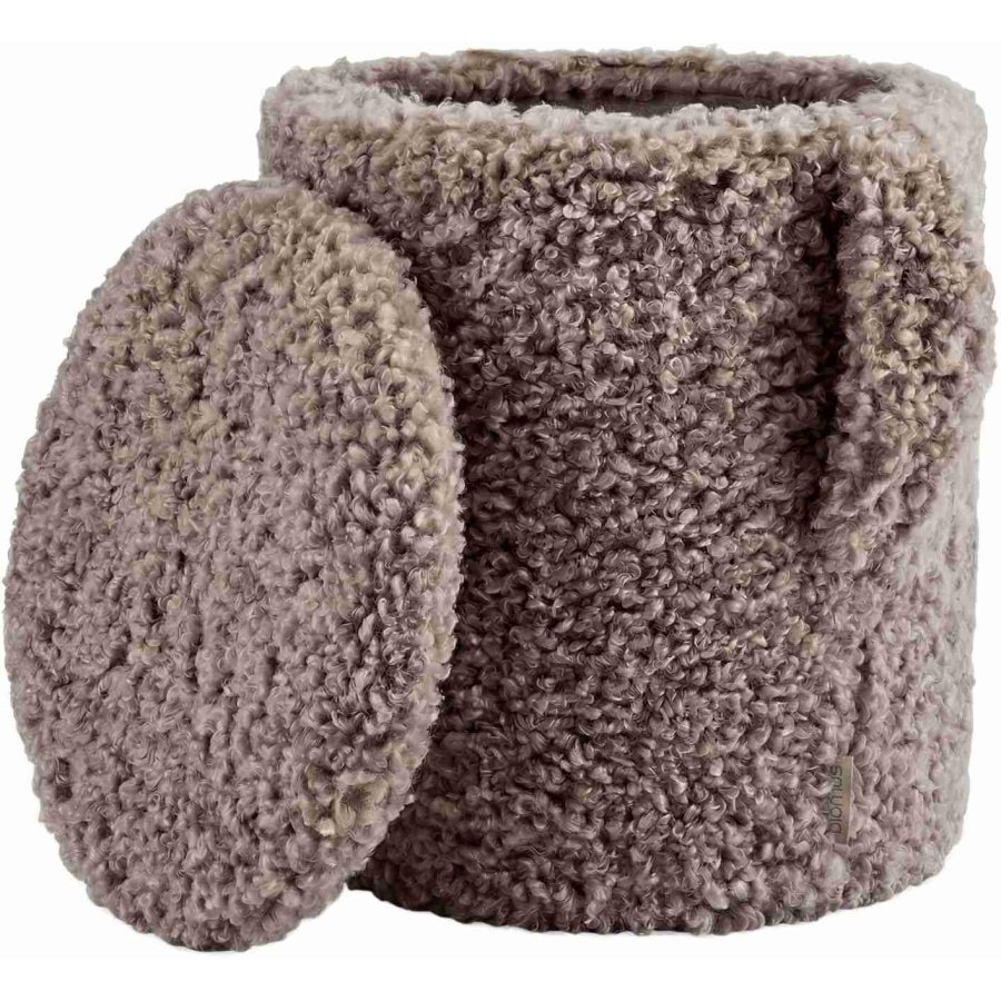 blomus TEDDY Puf m. Opbevaring H40 cm, Espresso