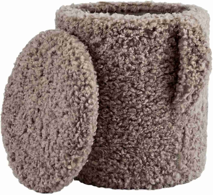 blomus TEDDY Puf m. Opbevaring H40 cm, Espresso