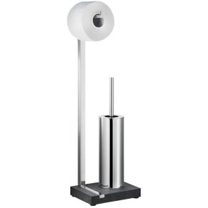 blomus MENOTO Toiletbutler m. Stor Brste H65 cm, Poleret Rustfrit Stl