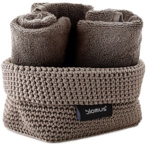 blomus TELA Opbevaringskurv 15 cm, Taupe