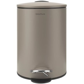 blomus TUBO Pedalspand 3 L, Taupe