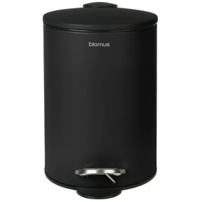 blomus TUBO Treteimer 3 L, Mattschwarz