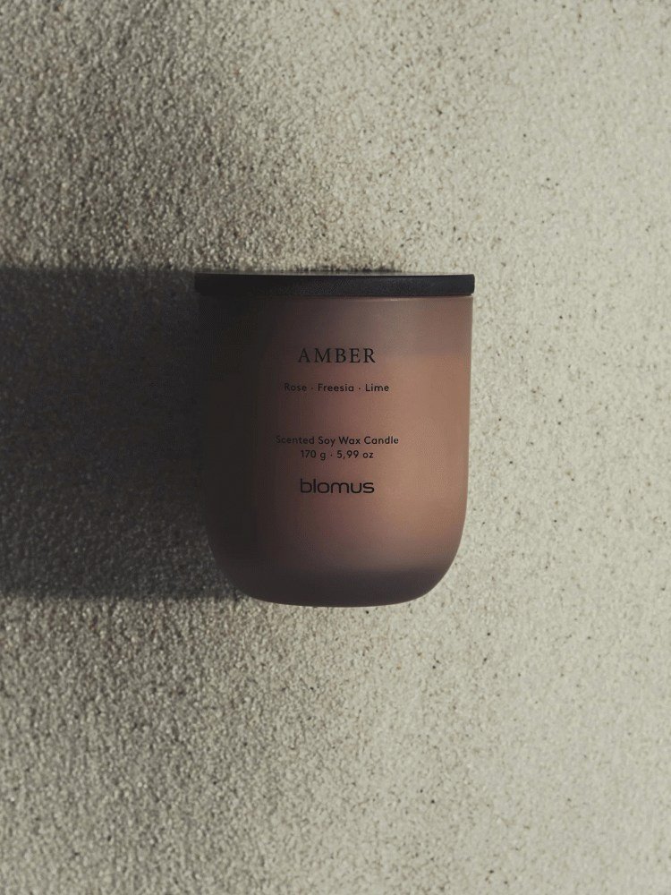 blomus TUOKSU Duftlys �7/H8 cm, Amber