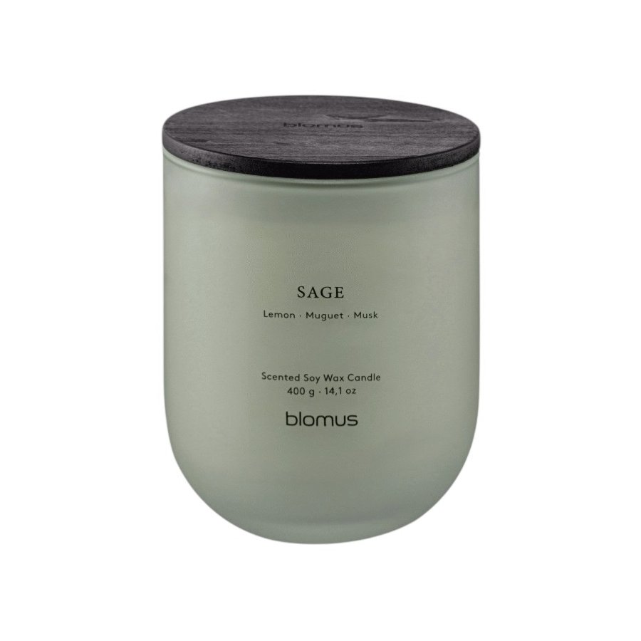 blomus TUOKSU Duftlys �9/H11 cm, Sage
