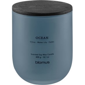 blomus TUOKSU Duftlys �9/H11 cm, Ocean