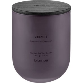 blomus TUOKSU Duftlys �9/H11 cm, Velvet