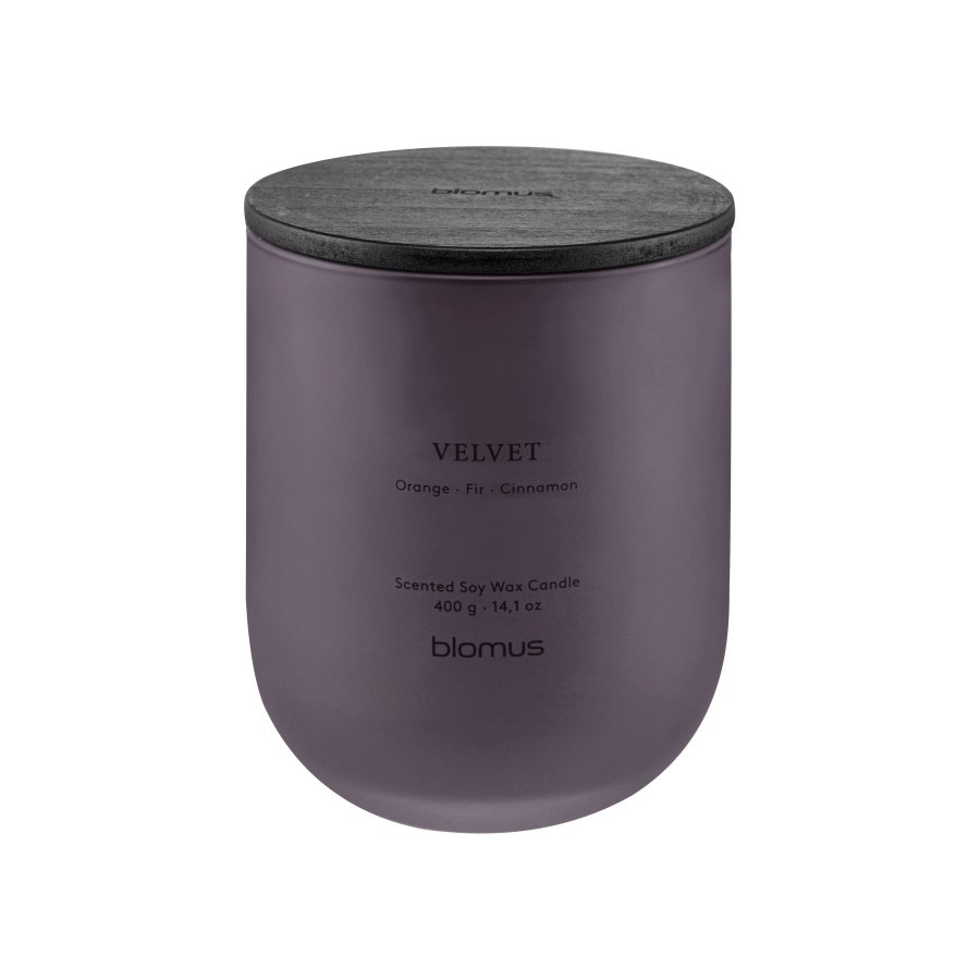 blomus TUOKSU Duftlys �9/H11 cm, Velvet