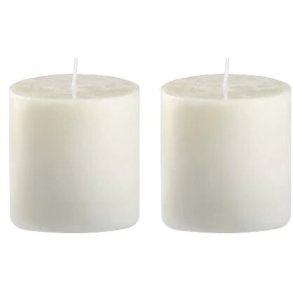 blomus VALOA Spring Kerzen Refill 2er Set. H7,5 cm, Wei