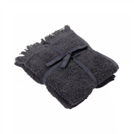 BLOMUS FRINO Håndklæde 30x50 cm, Mørk grå