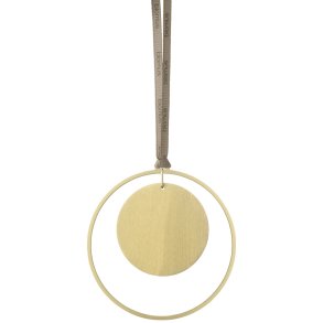 blomus KITAI Weihnachtsschmuck 4er Set 8 cm, Gold