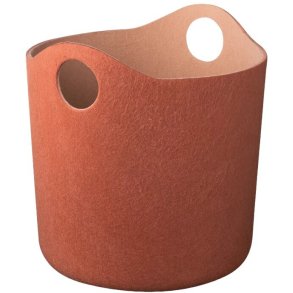 blomus TIGGY Filtkurv H44 cm, Rust brun/Tan