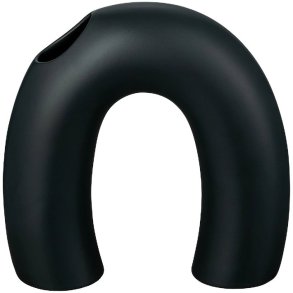 blomus KAGETSU Vase H18 cm, Schwarz