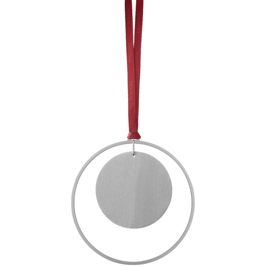 Blomus KITAI Weihnachtskugel 4er Set 8 cm, Silber