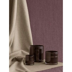 blomus SAGA Lanterne H16 cm, Espresso
