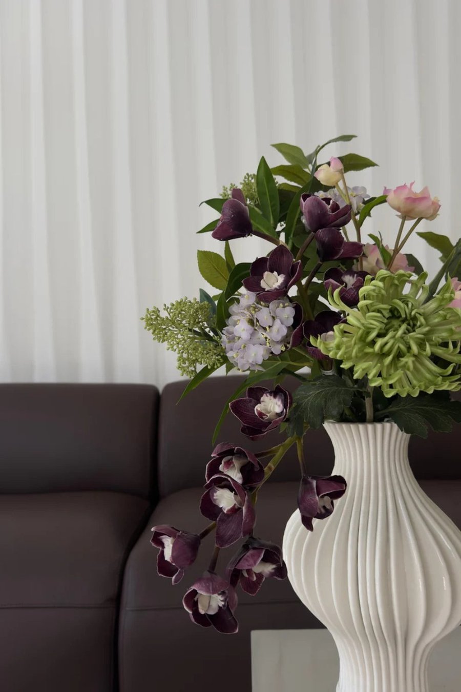BLOOM OBJECTS Violet Whisper Buket 70 cm