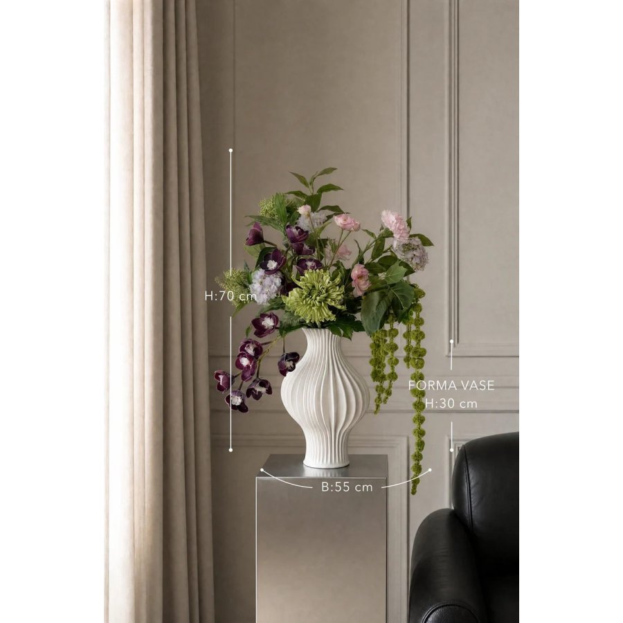 BLOOM OBJECTS Violet Whisper Buket 70 cm