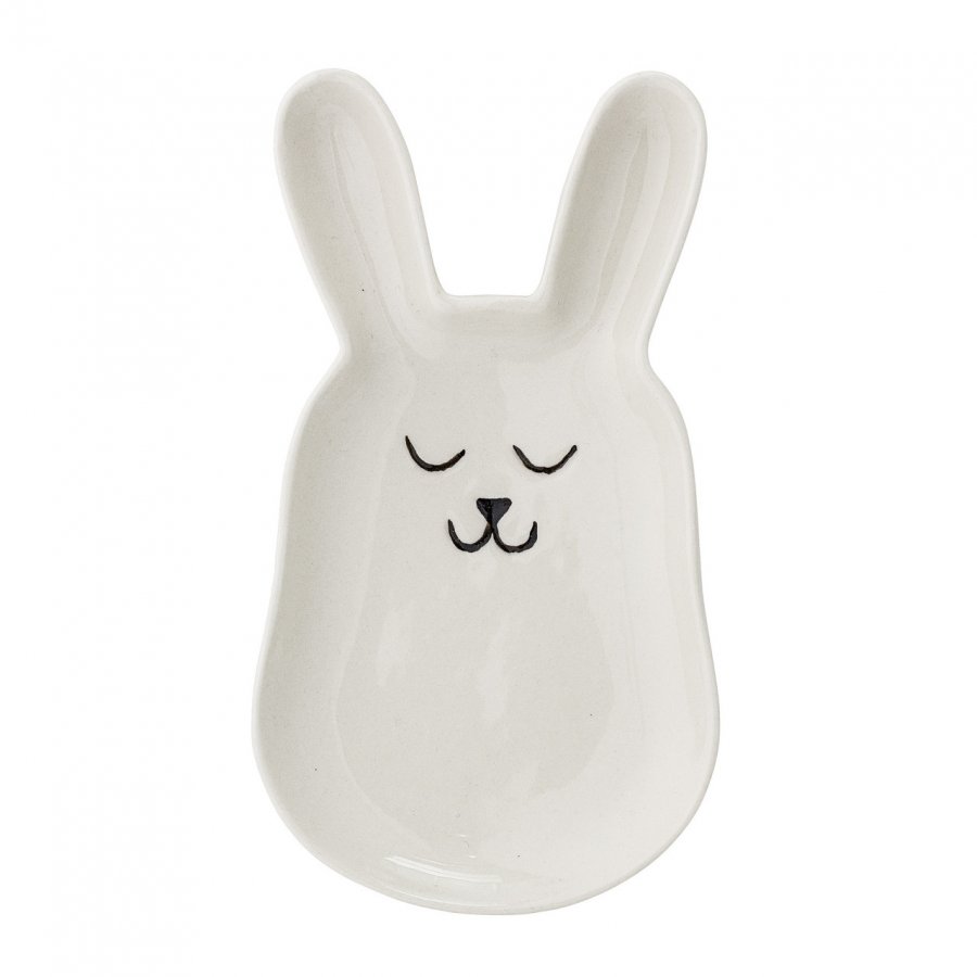 Bloomingville Smilla Tallerken 16,5 cm, Hvid Kanin